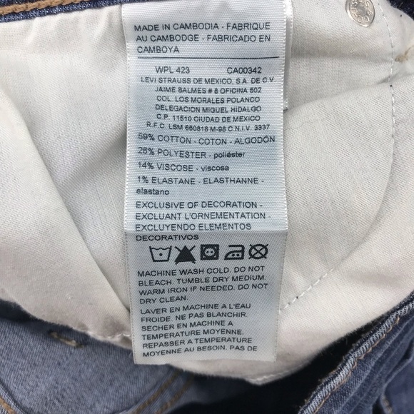 DENIZEN from Levi's Low Rise Straight Leg Jeans - Picture 14 of 15